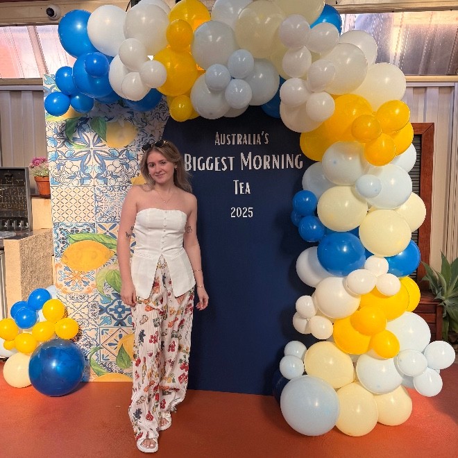 Victoria Portelli's Biggest Morning Tea