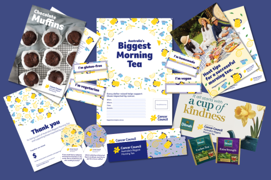 An image of a bunch of resources that are included in the digital host kit.