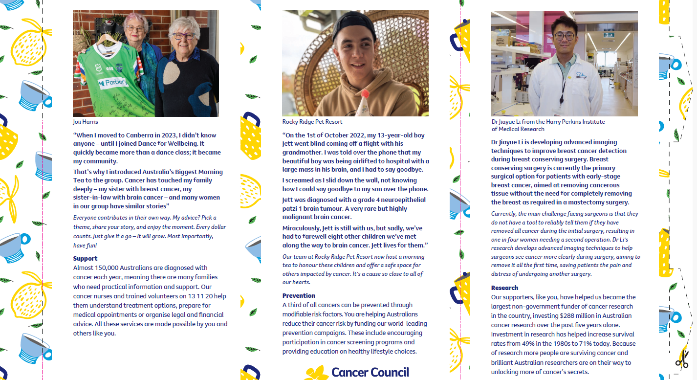 Mission Table Topper Card