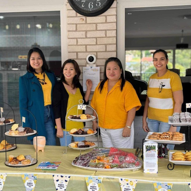 Australia's Biggest Morning Tea hosted by Apoyo Care