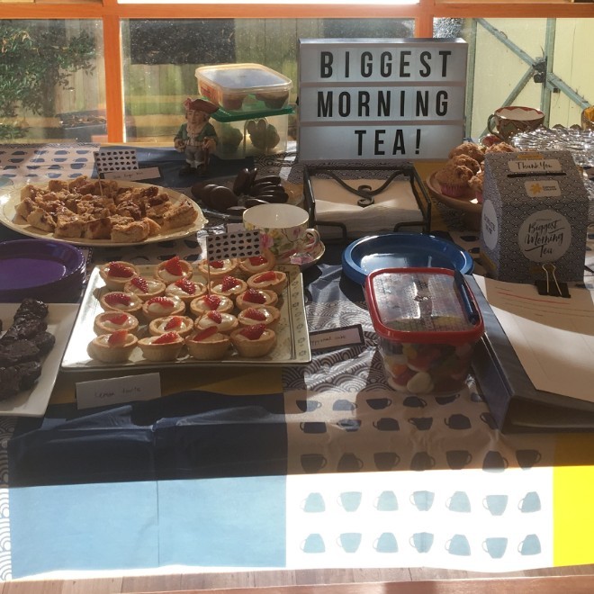 Leanne Wilson's Biggest Morning Tea